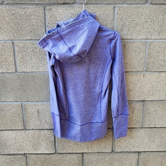 Lululemon Stride Jacket Heathered Persian Purple Womens Size 6 - Picture 4 of 11